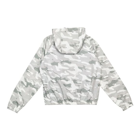 Women Lightweight Windbreaker Suit Outdoor Hiking Hooded Jacket with Liner Size - Picture 5 of 7